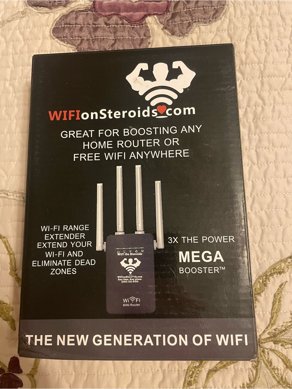 WiFi On Steroids Mega Booster Wi-Fi Range Extender